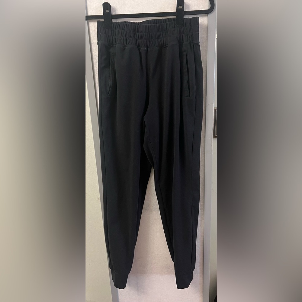 Yogalicious Black Men's Joggers with Elastic Waist